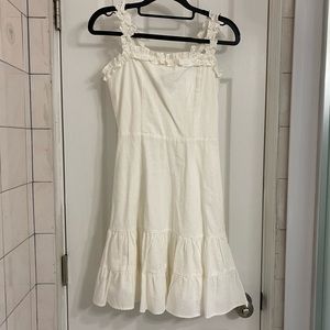 White dress size xs aqua brand